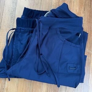 Navy Blue Scrub Pants
